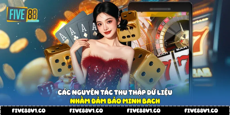 Các nguyên tắc thu thập dữ liệu nhằm đảm bảo minh bạch