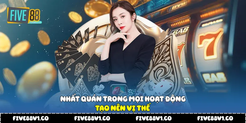 Giới Thiệu Five88 Và Hành Trình Kiến Tạo Giá Trị Riêng Nhất quán trong mọi hoạt động tạo nên vị thế