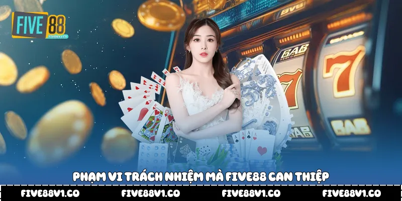 Phạm vi trách nhiệm mà Five88 can thiệp
