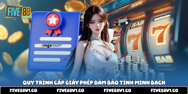 Quy trình cấp giấy phép đảm bảo tính minh bạch